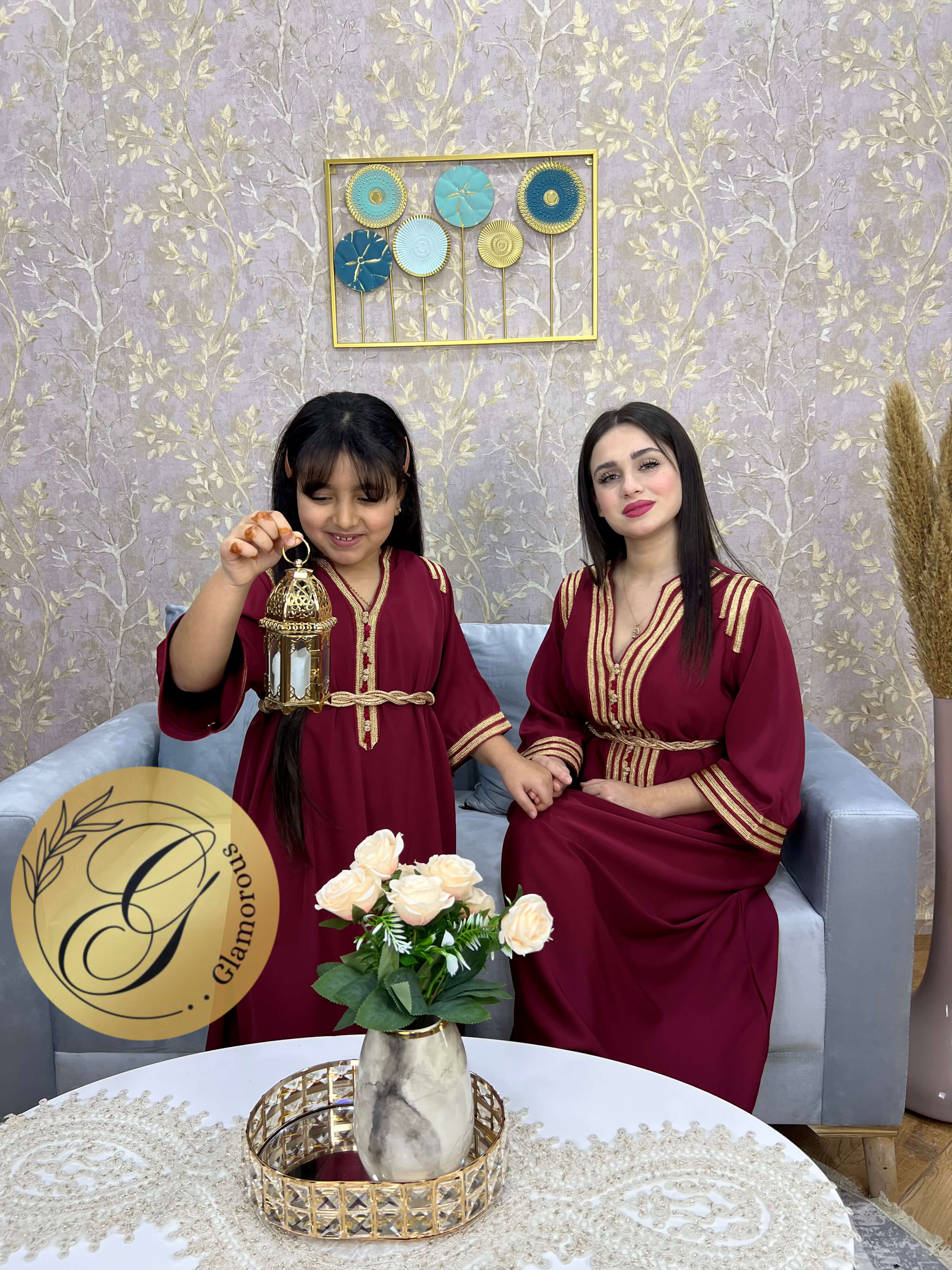 Robe nuage (maman fille)